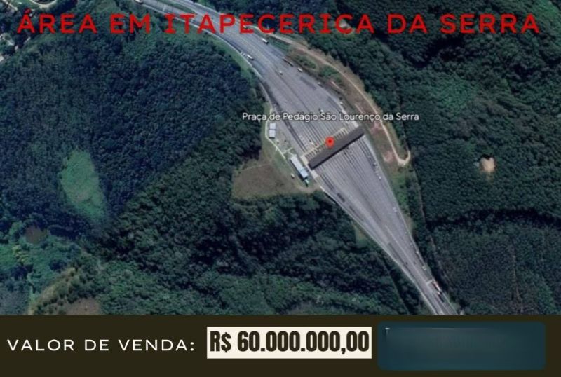 ÁREA EM ITAPECERICA DA SERRA -SP 